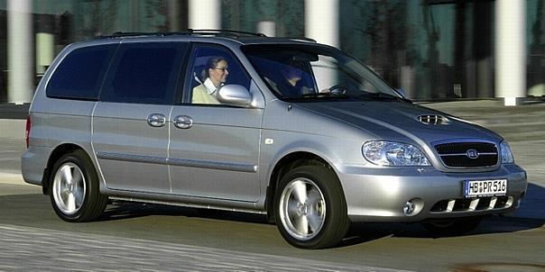 Kia Carnival (Modelljahr 2005). Foto: Auto-Reporter/Kia